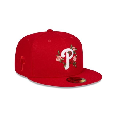 Sapca New Era Philadelphia Phillies MLB Bloom 59FIFTY Fitted - Rosii